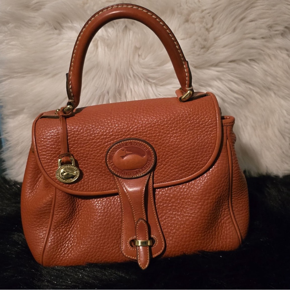 Vintage Dooney & Bourke Leather Handbag